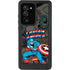 Marvel Classic Comics Captain America Vintage Galaxy Note20 Ultra 5G Waterproof Case
